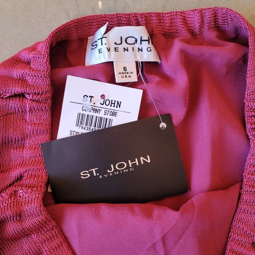 St. John berry color skirt in a size 6